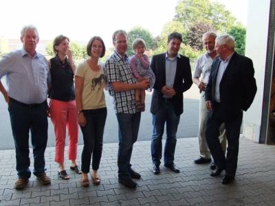 Christian Calderone informiert sich in Damme