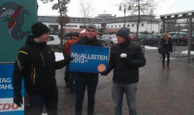 Auch bei Eisesklte ...